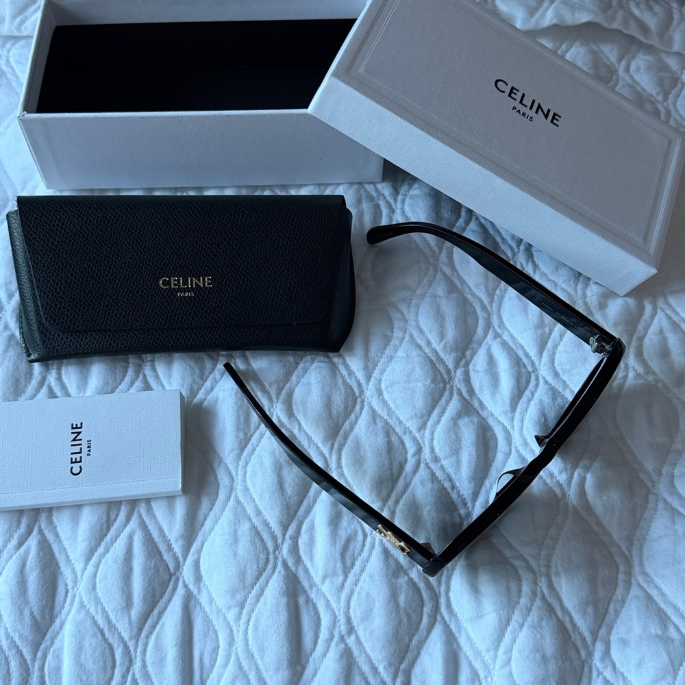 Celine Triomphe Oval Sunglasses - Picture 11 of 14